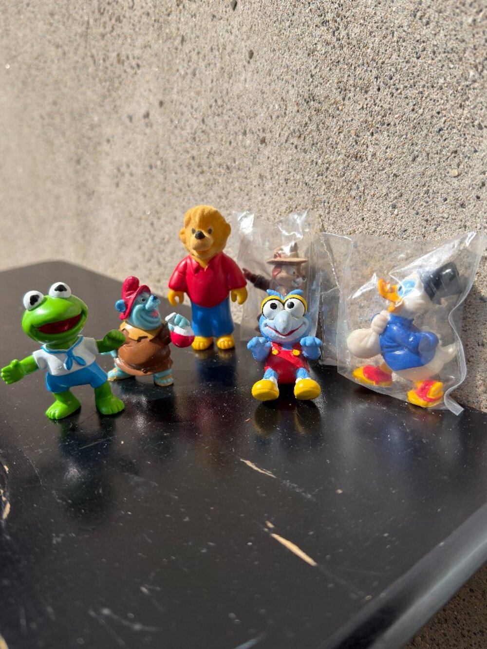 Vintage 80s 90s Toy Figures Muppet Babies Berenstain Bear Gummi Bears Scrooge +